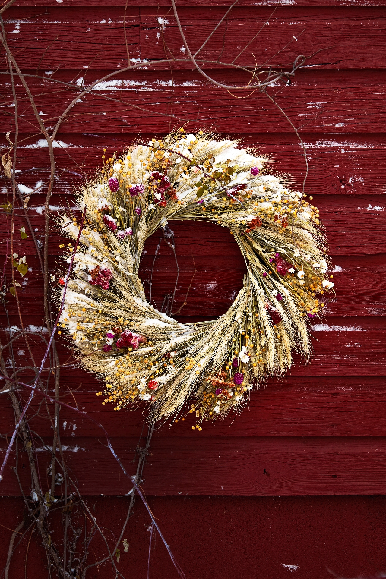 Preserved Garden Gem Wreath