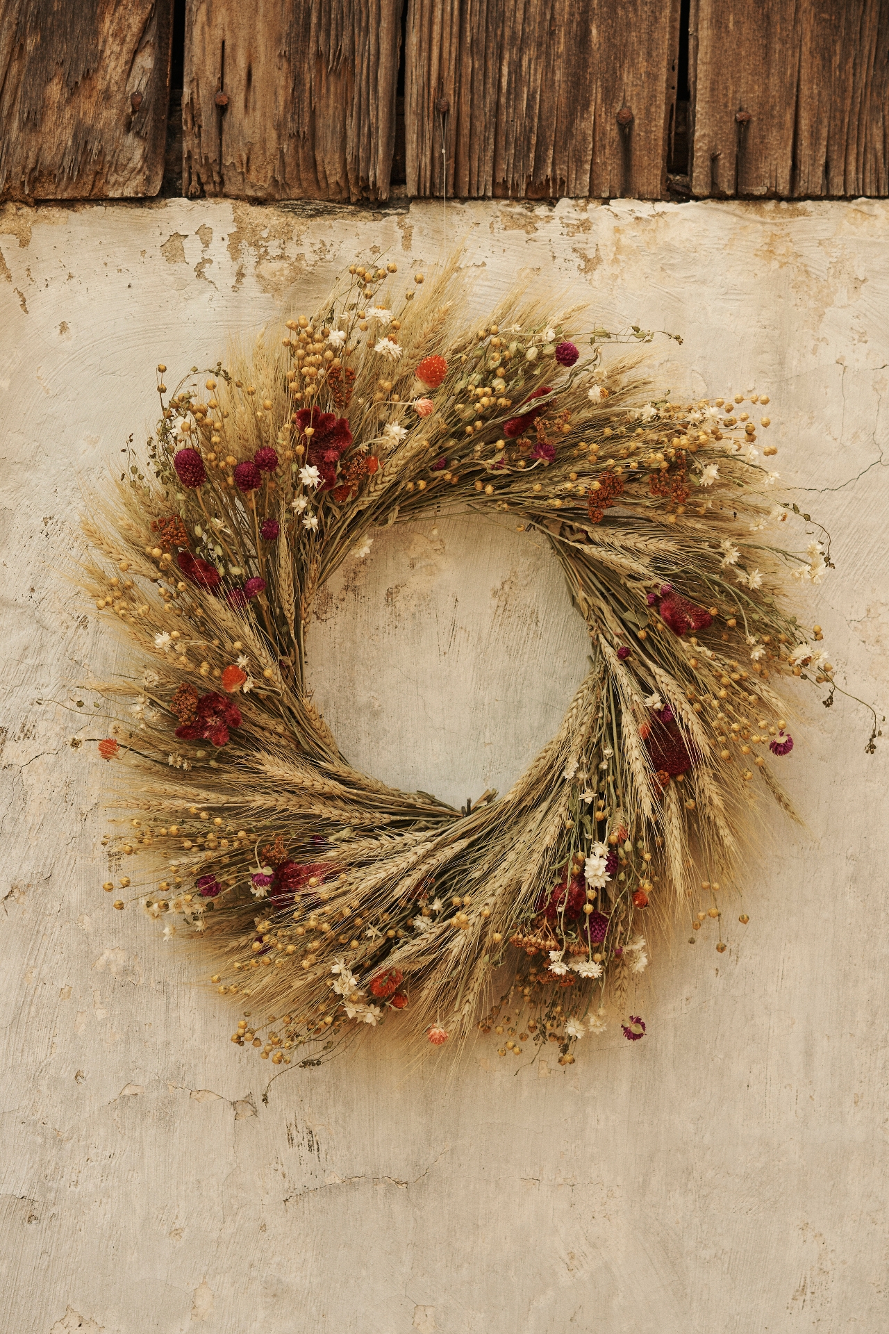 Preserved Garden Gem Wreath