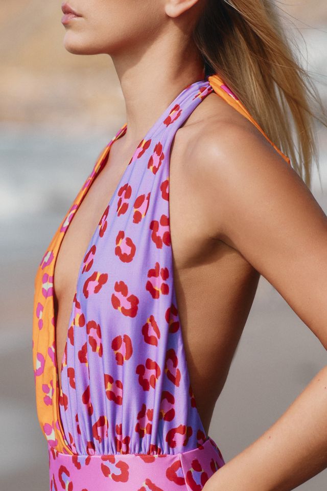 Farm Rio Leopard One-Piece Swimsuit #2