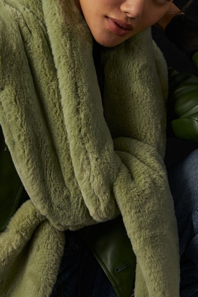 Faux Fur Shoulder Wrap #1