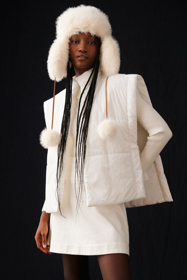 Oversized Faux Fur Trapper Hat #1