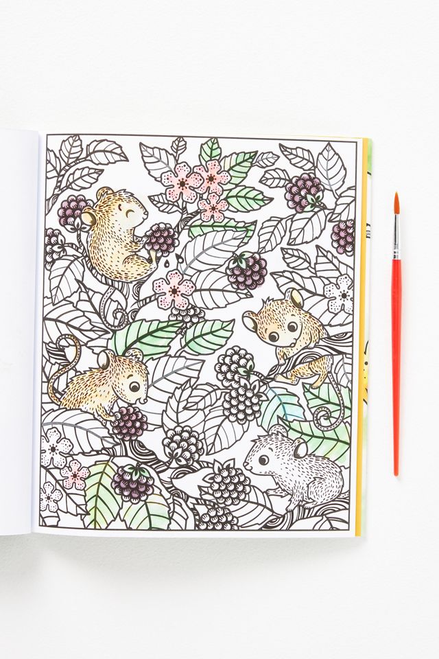 Woodland Magic Painting Book #1