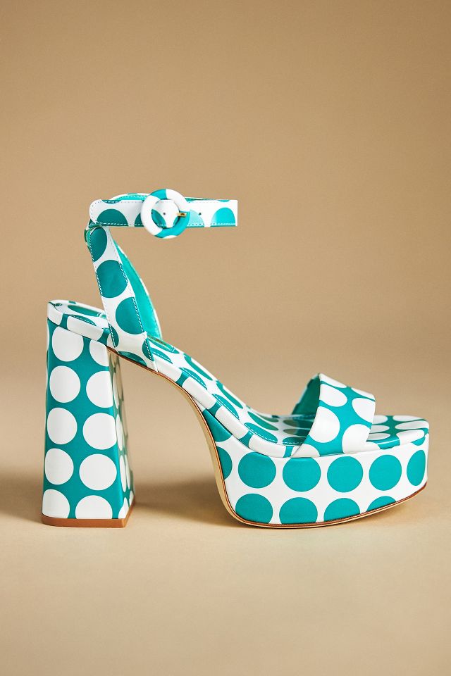 Polka store dot heels