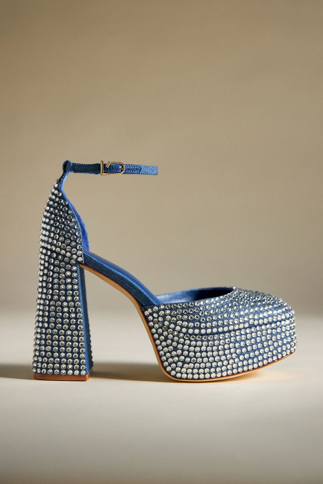 Larroudé Ari Crystal Pumps #1