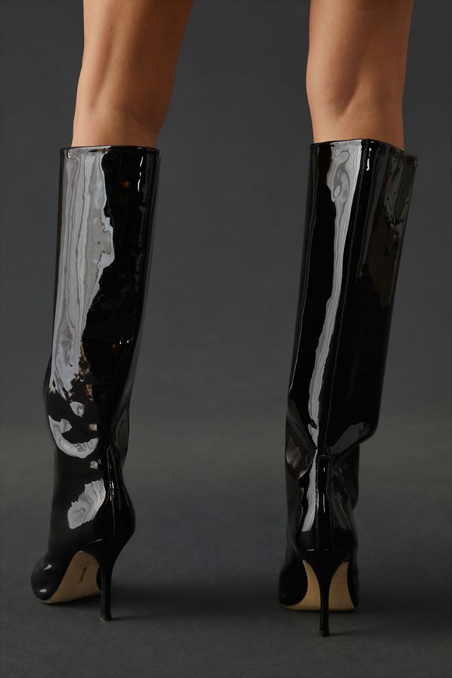 Larroudé Kate Patent Leather Boots #3