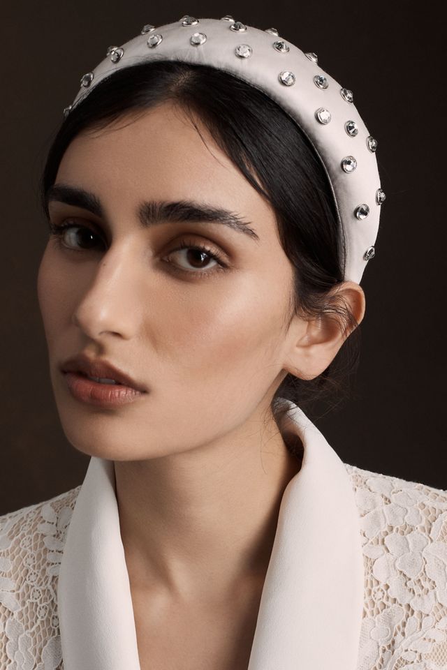 Loeffler Randall Satin
Rhinestone Headband Loeffler Randall Satin Rhinestone Headband main image 2