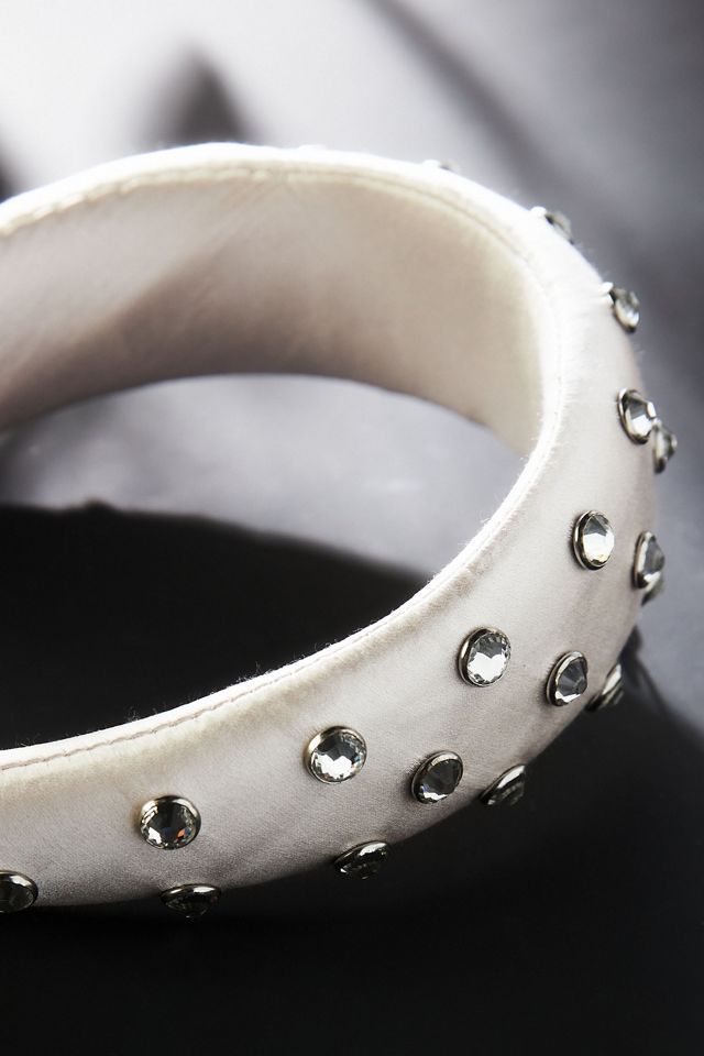 Loeffler Randall Satin
Rhinestone Headband Loeffler Randall Satin Rhinestone Headband main image 3