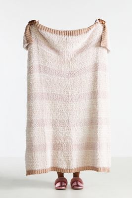 Georgie Cozy Knitted Throw Blanket
