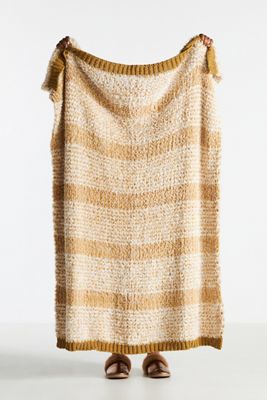 Georgie Cozy Knitted Throw Blanket