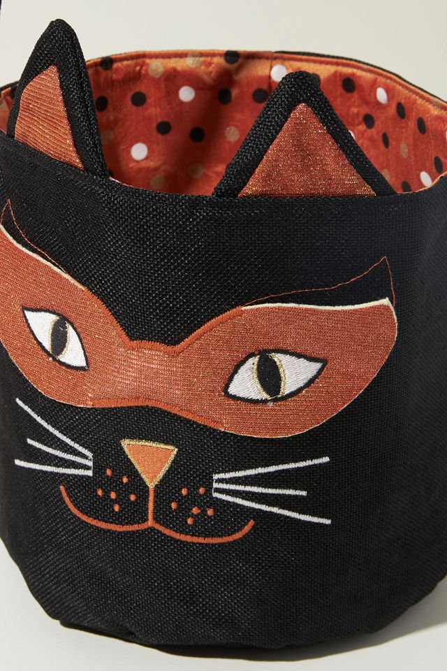Halloween Cat Candy Bucket #2