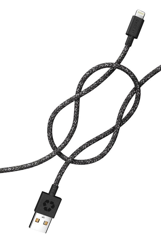 Le Cord Recycled Ocean Plastic iPhone Lightning Cable