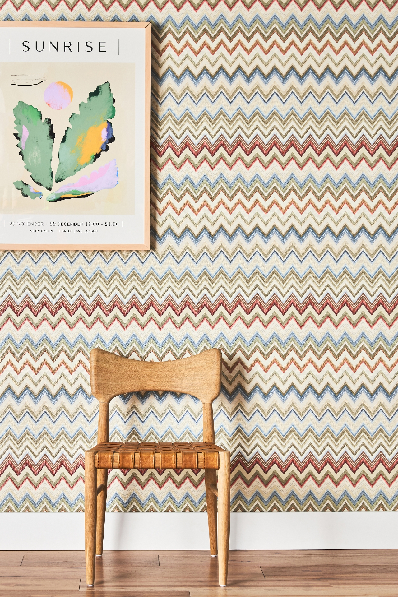 Missoni Happy Zig Zag Wallpaper