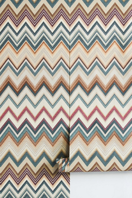 Missoni Happy Zig Zag Geometric Wallpaper - Thumbnail 2