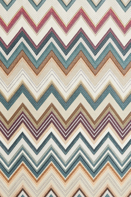 Missoni Happy Zig Zag Geometric Wallpaper