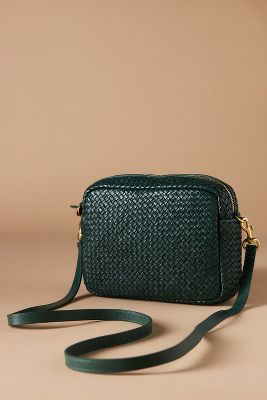 Leather crossbody bag Clare V Black in Leather - 32990769