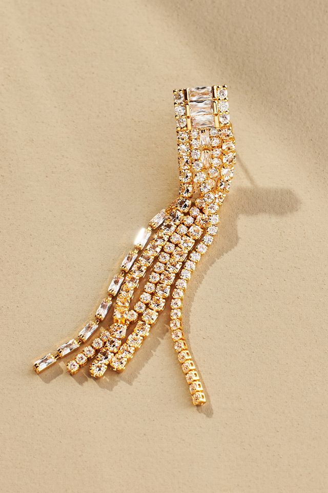 Crystal Drop Earrings #1