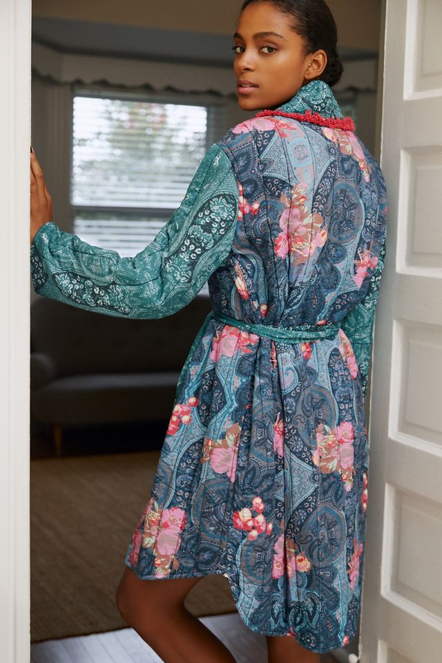 By Anthropologie Quilted Robe #1