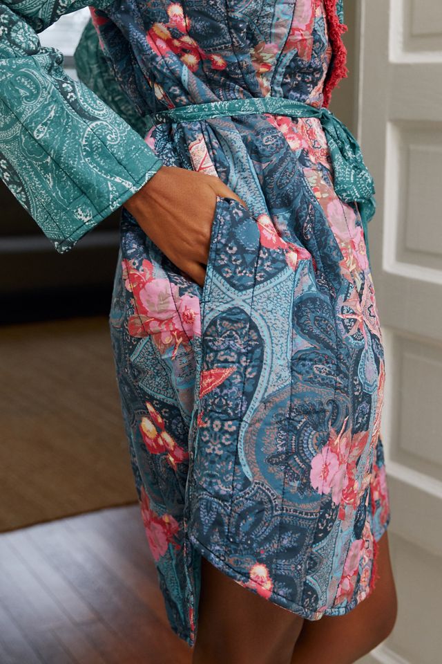 By Anthropologie Quilted Robe #2