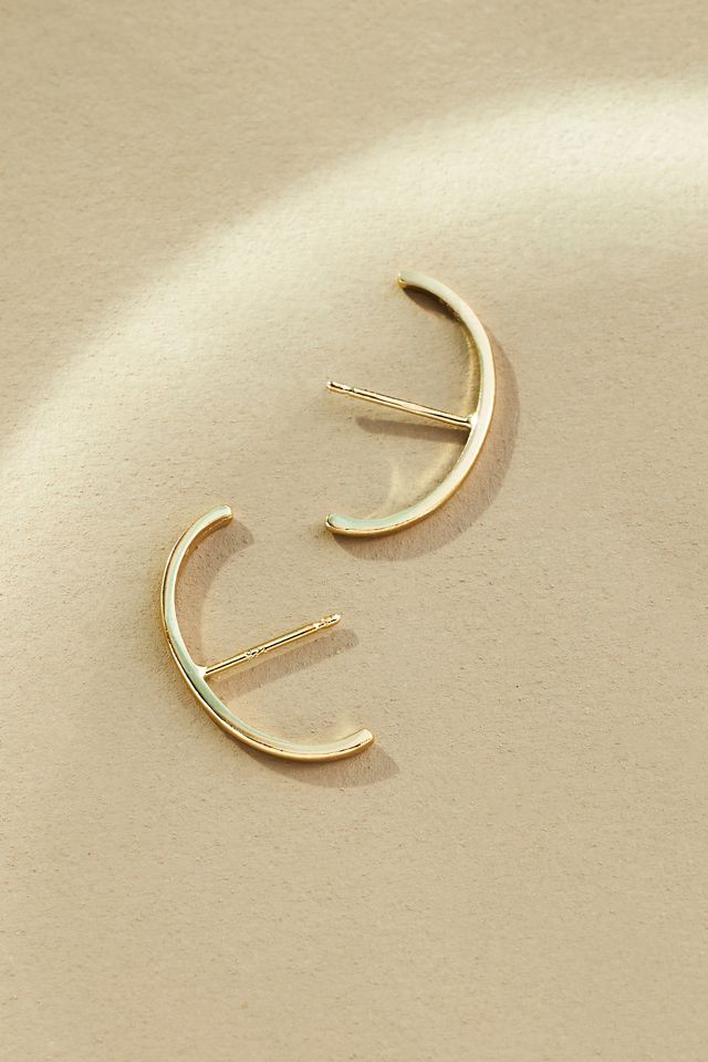 Thatch 14k Gold Mini Thomas Earrings | Anthropologie