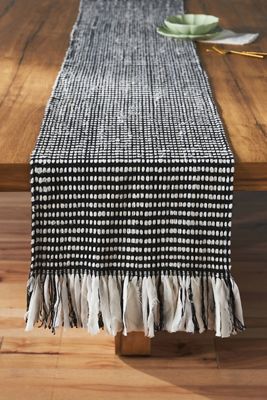 Upcycled Sari Table Runner