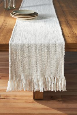 Upcycled Sari Table Runner