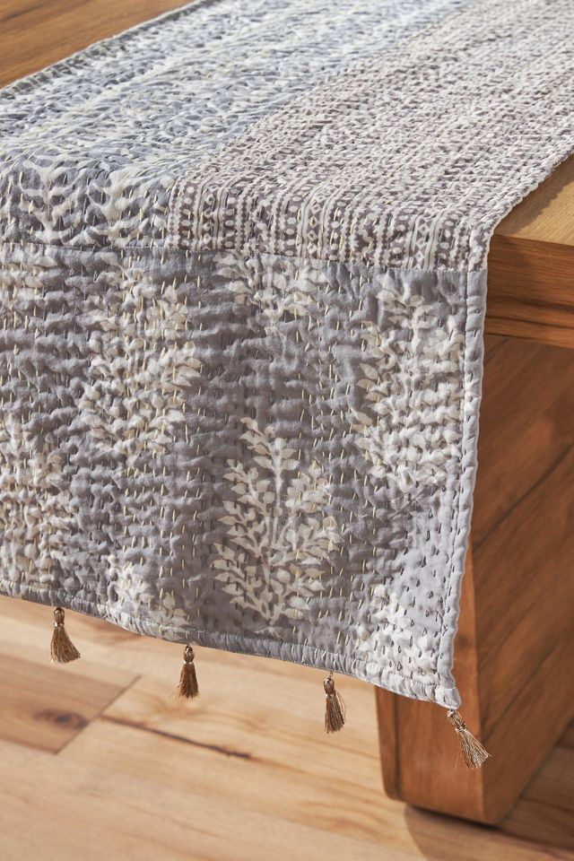 Heritage Kantha Table Runner #1