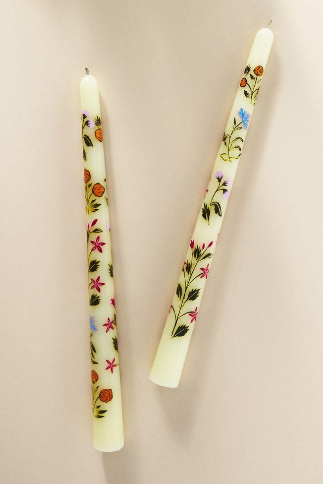Garden Taper Candles, Set of 2 #2