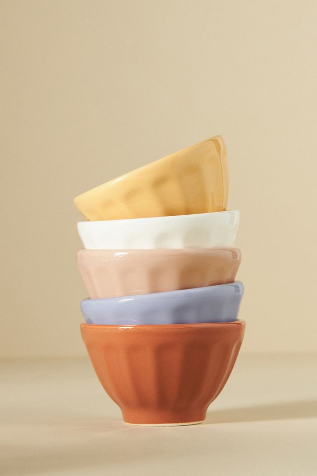 Shiny Mini Latte Bowls, Set of 4 #1