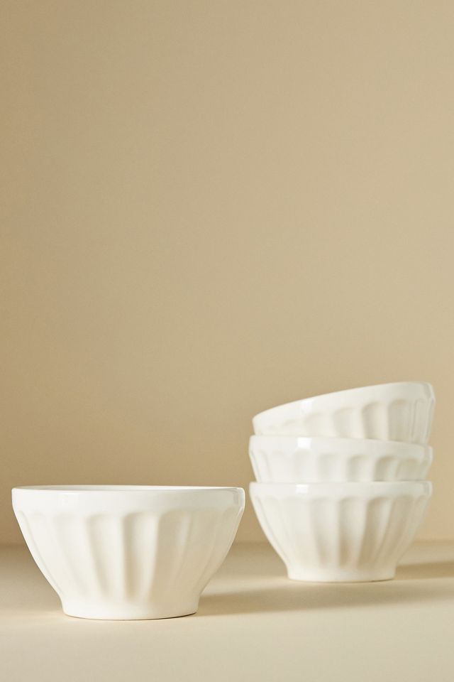 Shiny Latte Cereal Bowls, Set of 4 #1