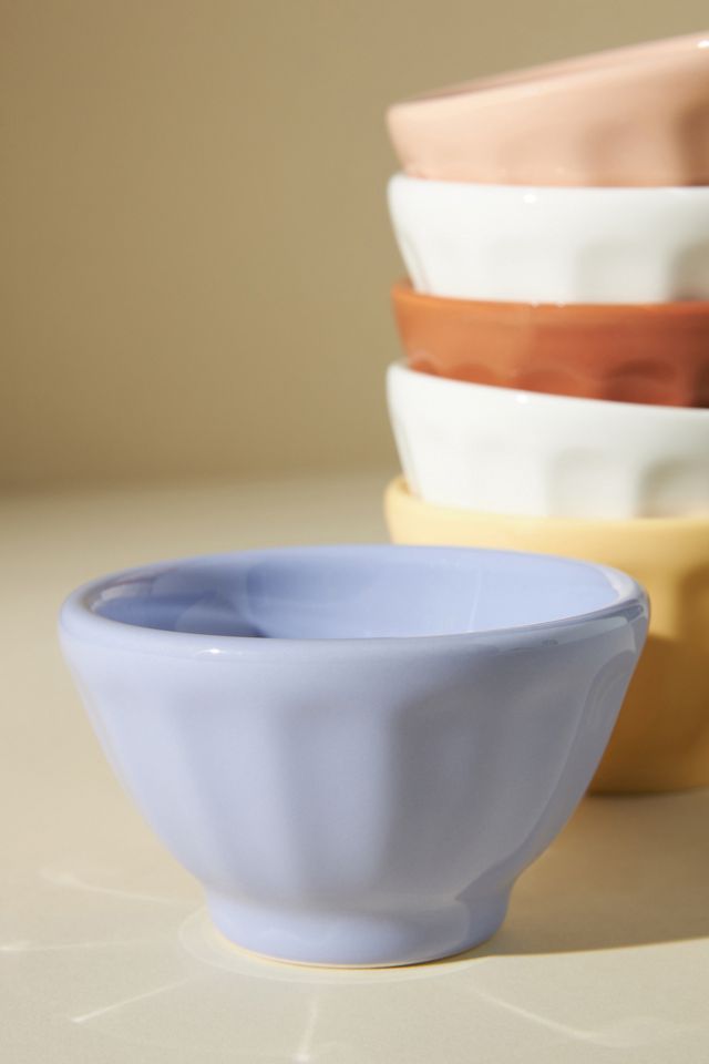 Mini Assorted Shiny Latte Bowls, Set of 6 #1