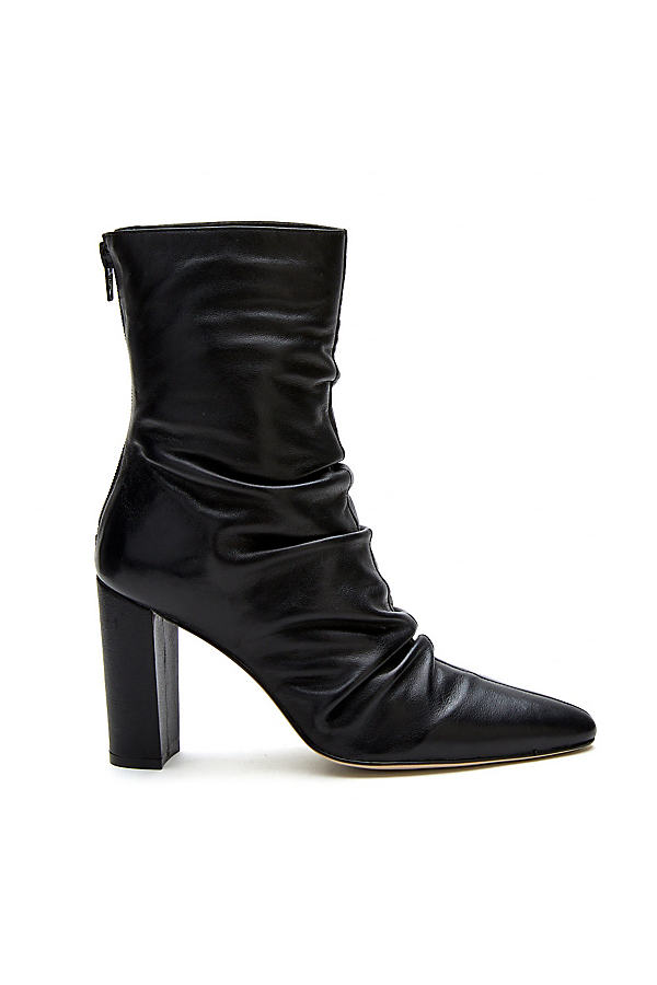 Matisse Colette Ruched Booties In Black