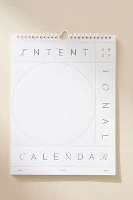 2023 Intentional Calendar | AnthroLiving