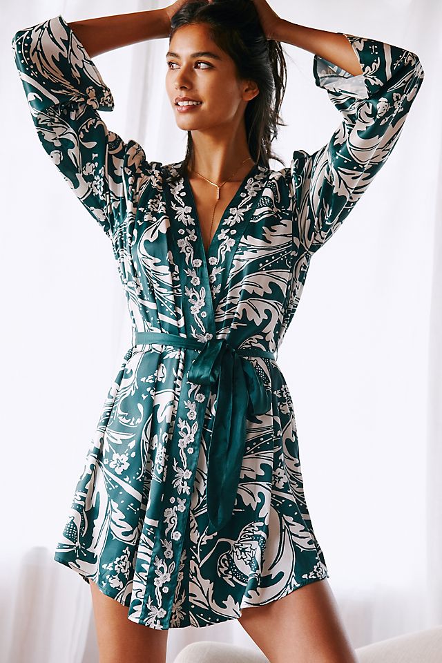 By Anthropologie Embroidered Robe | Anthropologie