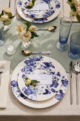 Abi Stoneware, Set of 4, Dessert Plates