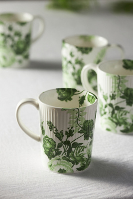 Abi Stoneware, Set of 4, Mugs