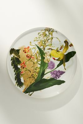 Orchid Dessert Plate