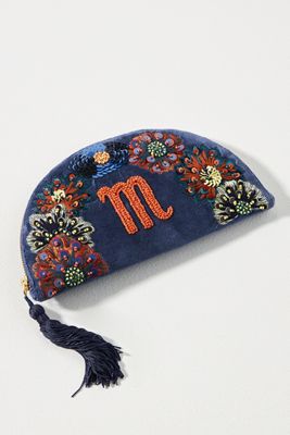Monogram Crescent Pouch