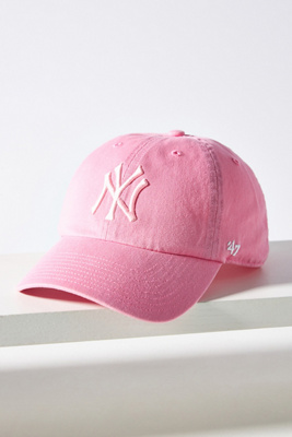 47 Brand Ny Baseball Cap In Pink