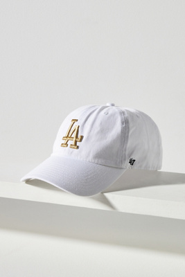 47 La Baseball Cap In White