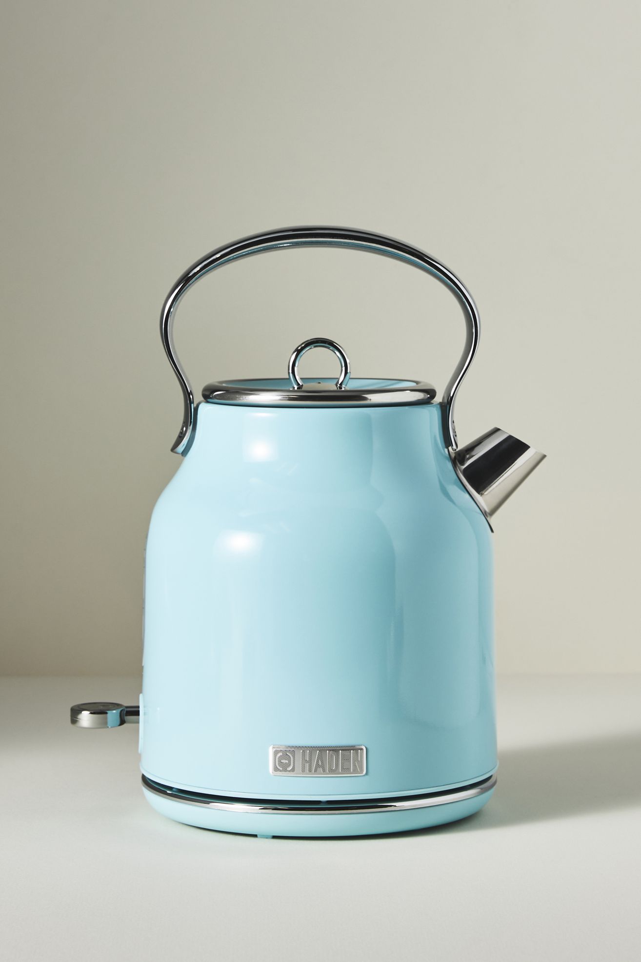 Haden Heritage 1.7 Liter Electric Kettle - Turquoise