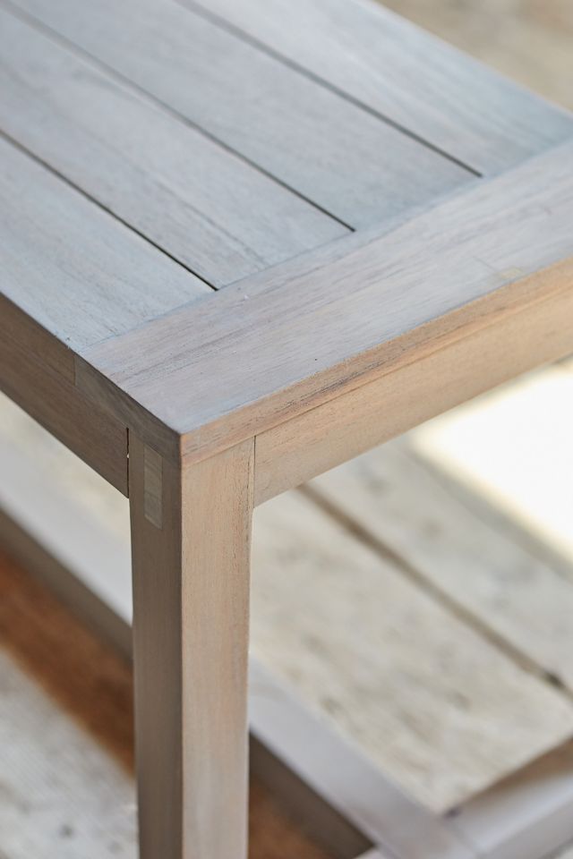Knoll Slatted Teak Dining Table #4