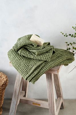 Waffle Weave Face Towel