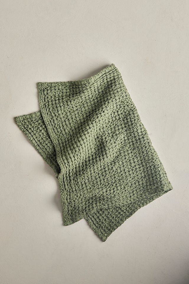 Waffle Weave Face Towel #1