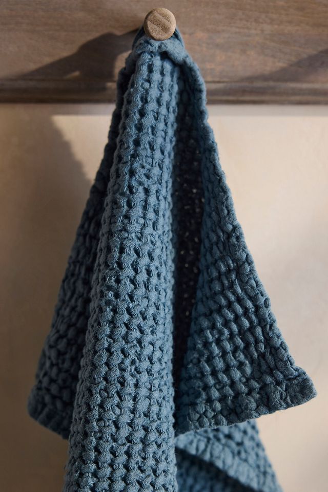Waffle Weave Face Towel #1