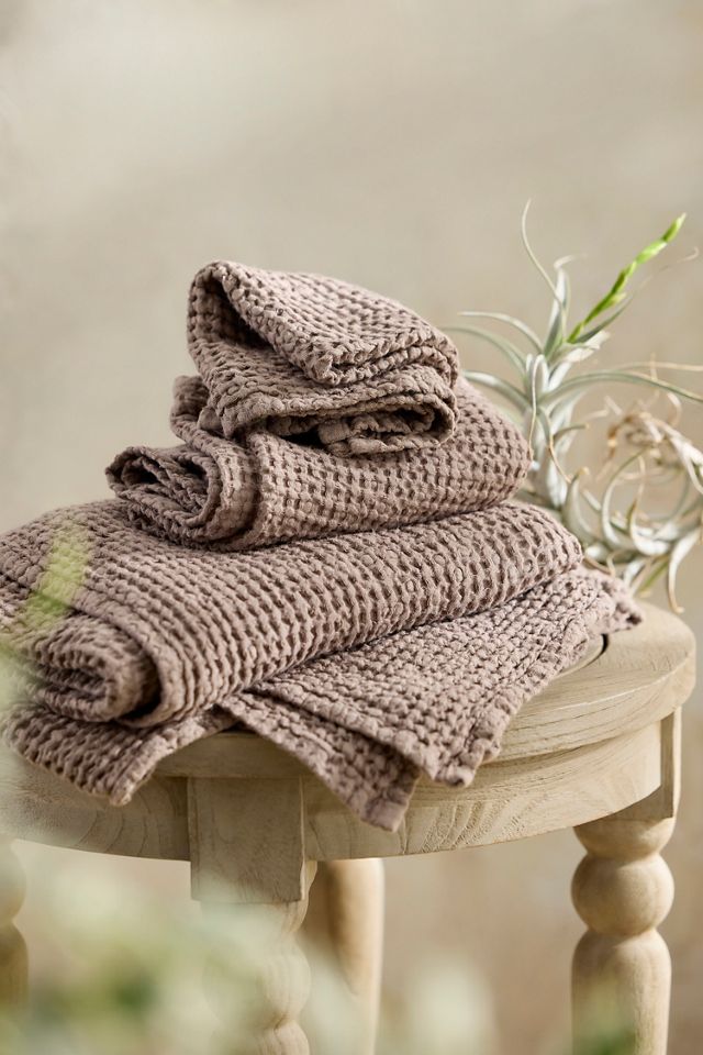 Waffle Weave Bath Towel #1