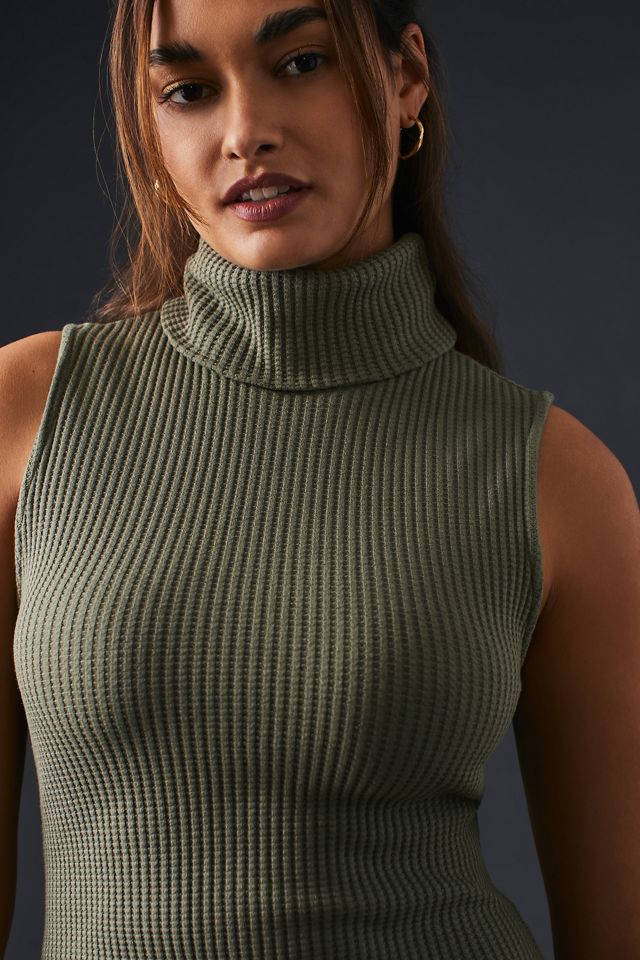 Stateside Luxe Thermal Turtleneck Dress #2