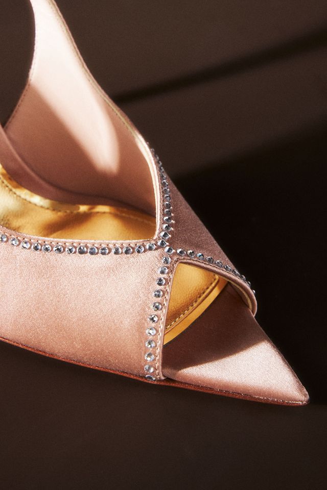 Gedebe Meryl Satin Heels #2