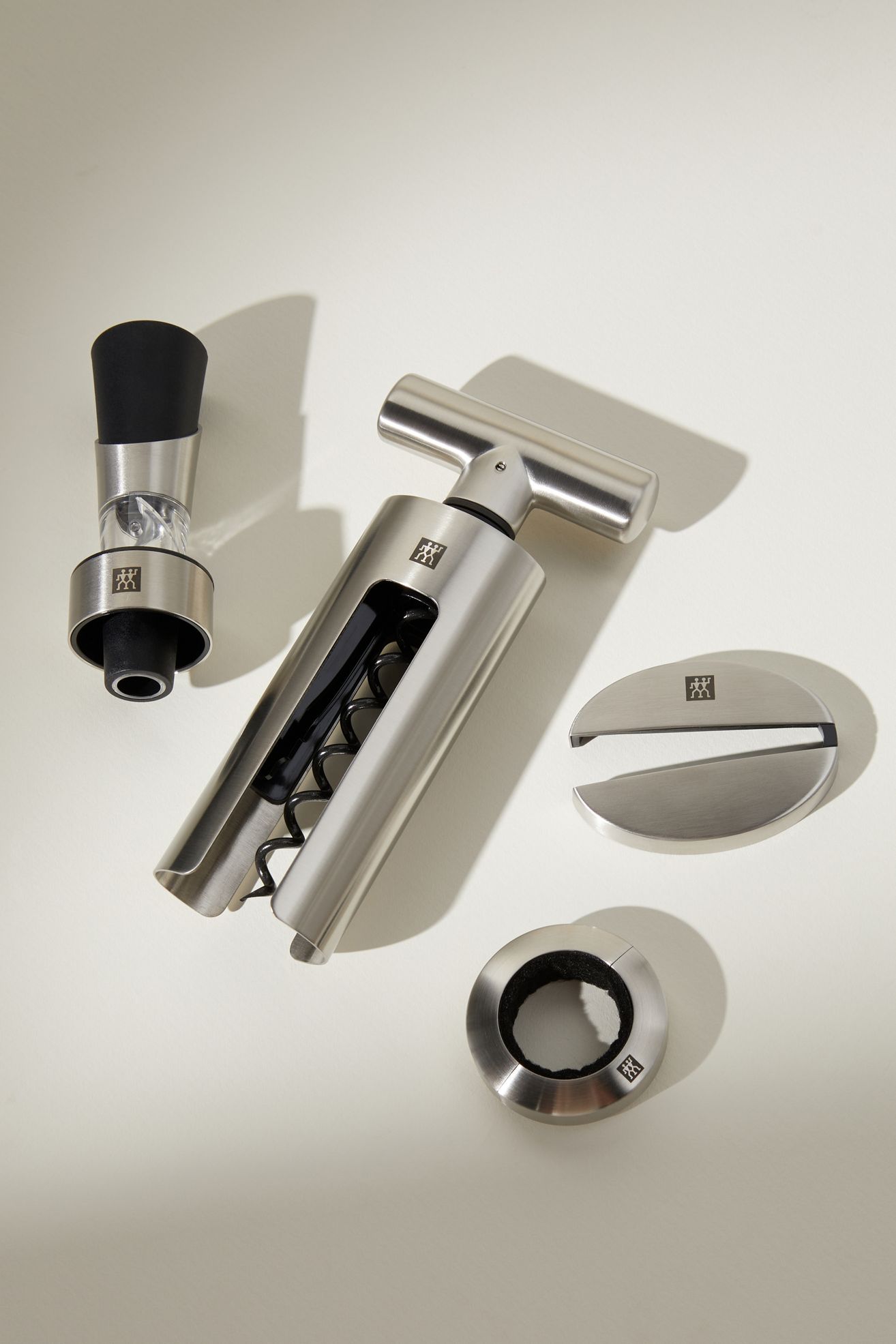Zwilling Sommelier Accessories, Set of 4 - Silver, Set Of 4