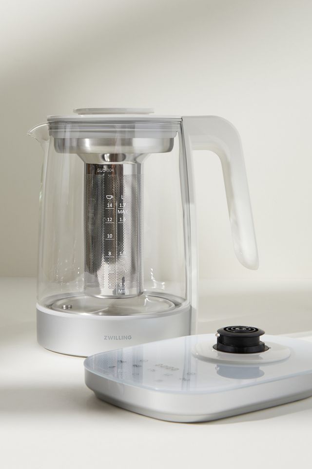 ZWILLING Enfinigy Glass Kettle - Silver