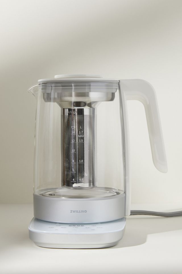 ZWILLING Enfinigy Glass Kettle - Silver